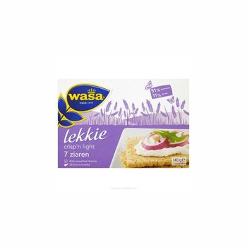 Wasa pieczywo lekkie 7 zbóż 140g - Wasa