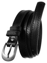 Wąski pasek damski ze skóry ekologicznej — Cavaldi 105