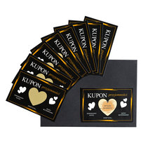 WASZE SKRYTE NIESPODZIANKI  Kupony przyjemności ze zdrapką dla drugiej połówki - 10 szt.