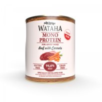 Wataha Mono Puszka Dla Psa Wołowina Z Marchewką 800G