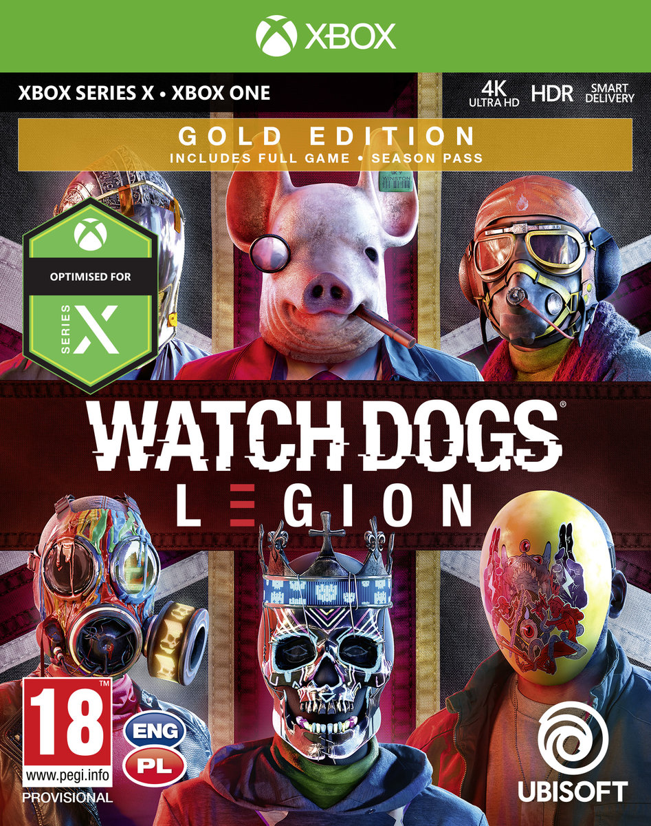 Watch Dogs: Legion - Gold Edition, Xbox One, Xbox Series X