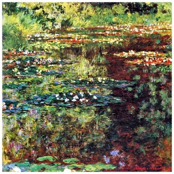 Waterlily Pond - Claude Monet 90x90 - Legendarte