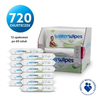 WaterWipes, Chusteczki nawilżane dla dzieci Bio Soapberry, 720 szt.  - WaterWipes