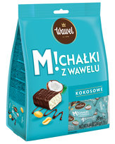 Wawel, cukierki Michałki z Wawelu kokosowe, 245 g