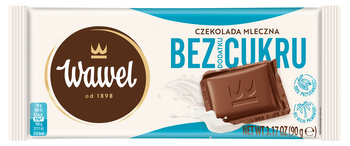 Wawel, czekolada mleczna bez dodatku cukru, 90 g - Wawel
