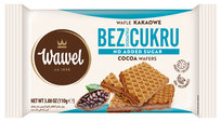 Wawel wafle kakaowe bez dodatku cukru 110g