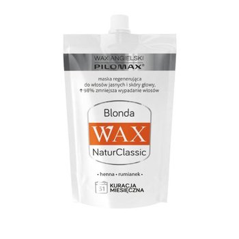 Wax, Blonda, Maska do włosów jasnych, 50 ml - Wax