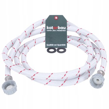 WĄŻ DOPŁYWOWY W OPLOCIE PRALKI ZMYWARKI 2,5 m 3/4' - Kotarbau