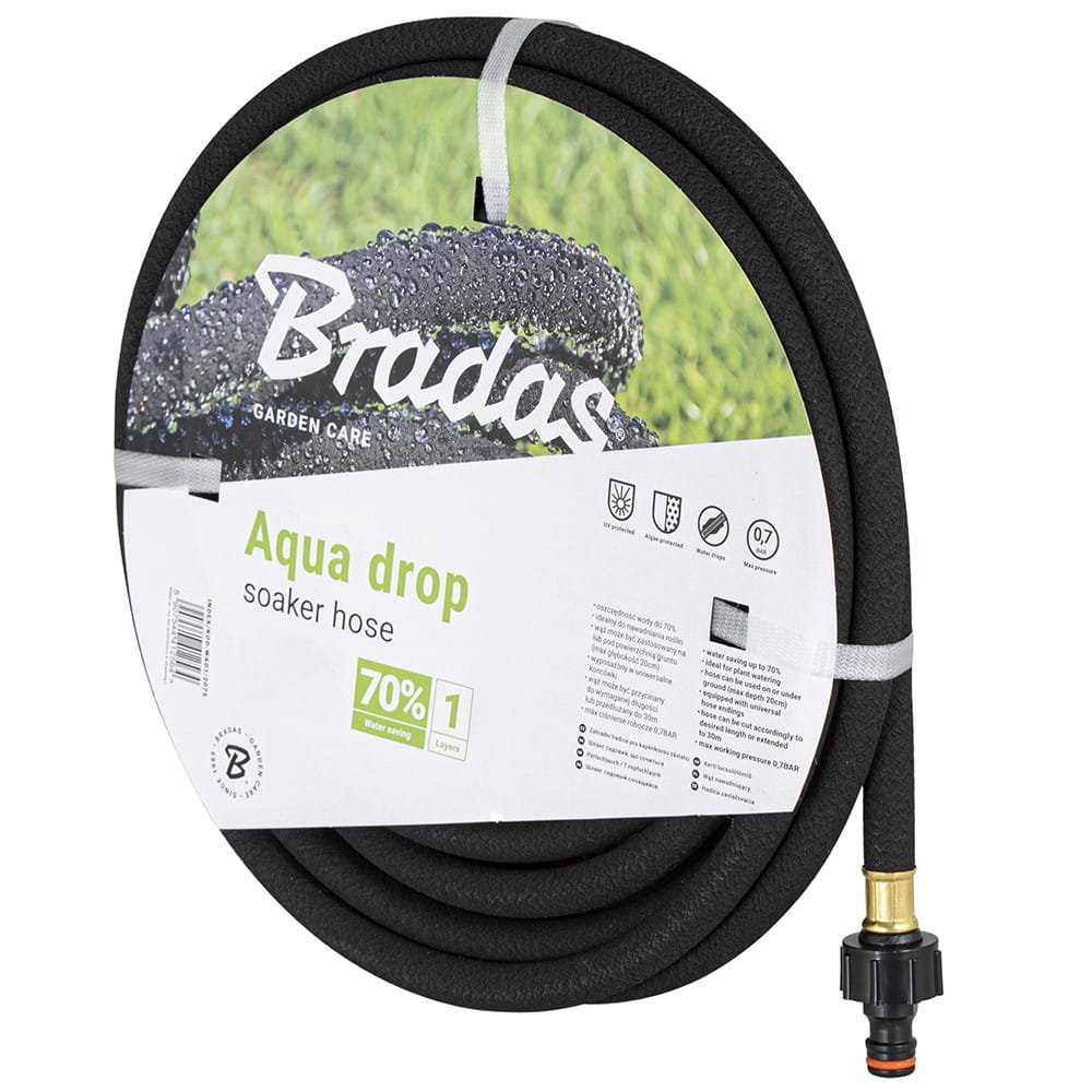 Wąż Nawadniający pocący Aqua-Drop 1/2` - 20M Soaker Hose Wad1/2020 Bradas