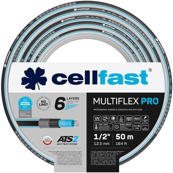 Wąż ogrodowy 6 warstwowy MULTIFLEX ATSV TM 1/2" 50 mb NOWOŚĆ - Cellfast