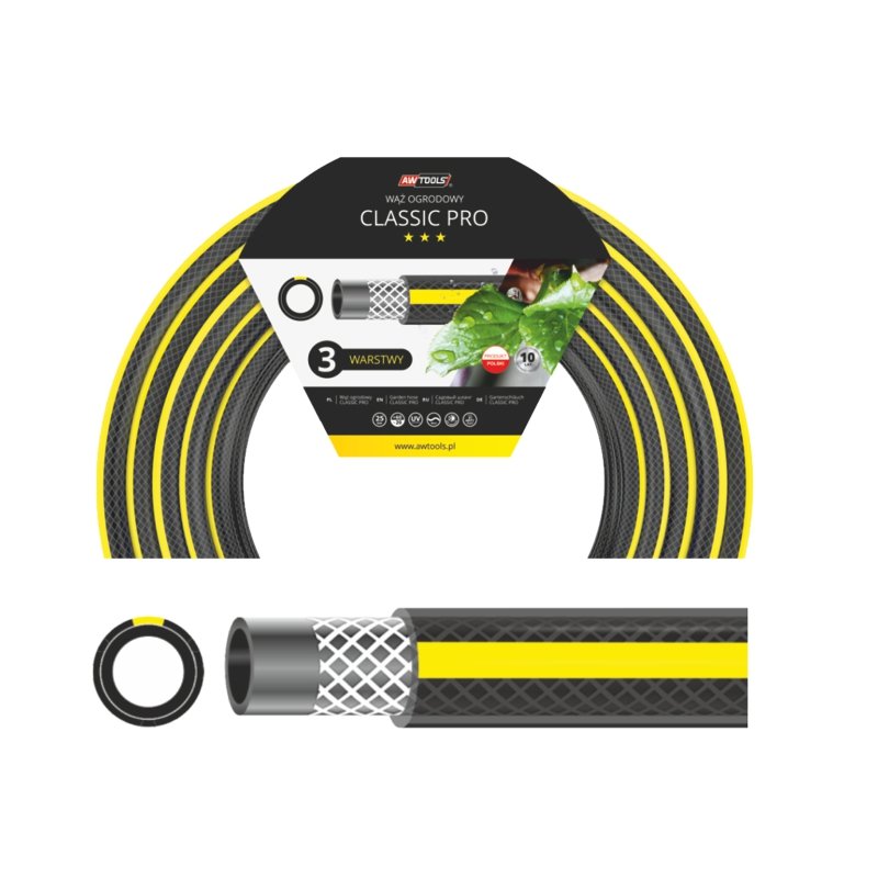 Wąż ogrodowy AWTOOLS classic pro, 1/2', 15 m