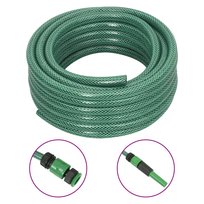 Wąż ogrodowy PVC 20m, złączki, zielony