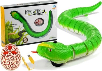 Wąż Sterowany Pilotem na Podczerwień Zielony - Lean Toys