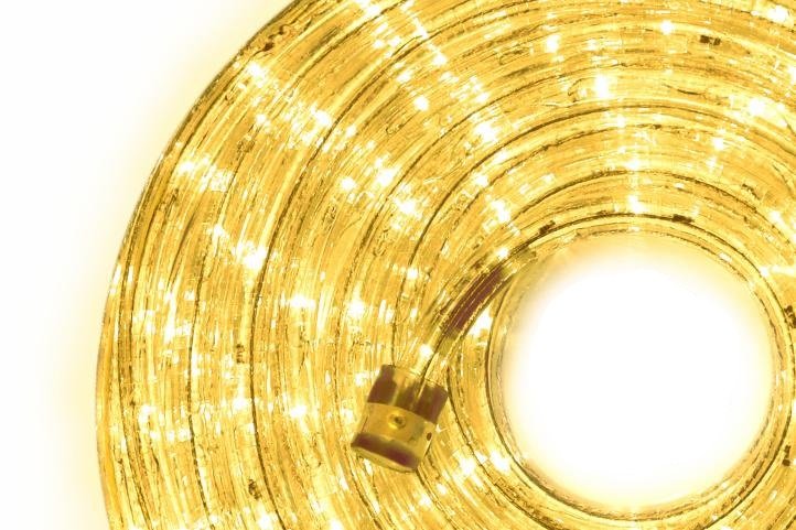 Wąż świetlny JOYLIGHT, 240 diod LED 10 m, 15 W, barwa żółta