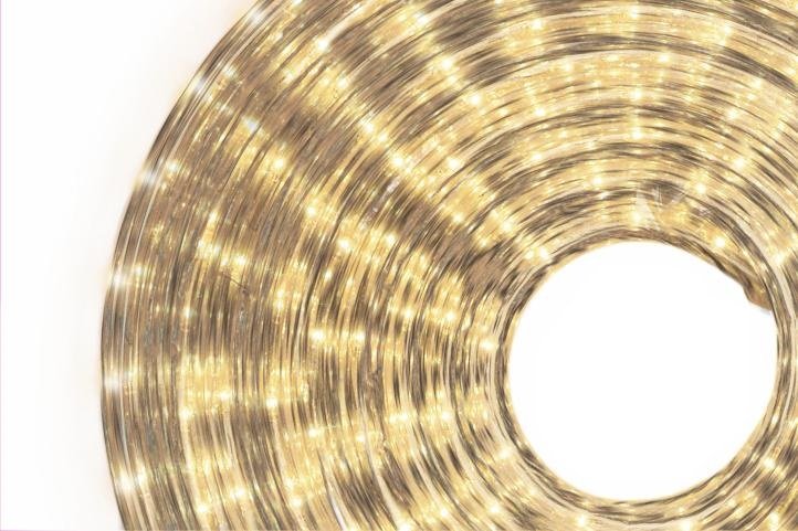 Wąż świetlny JOYLIGHT, 480 diod LED, 20 m, 30 W, barwa biała ciepła