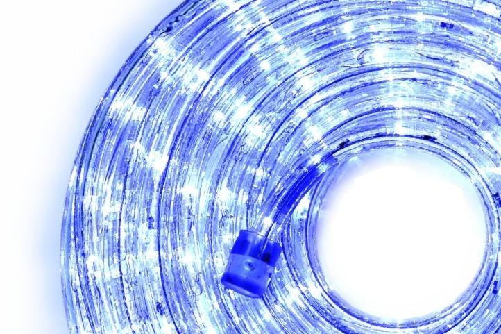 Wąż świetlny JOYLIGHT, 480 diod LED, 20 m, barwa niebieska