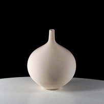 Wazon Ceramiczny Biały Dekoracyjny Ozdobny Venice - 24cm