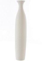 Wazon Ceramiczny, MÓWISZ I MASZ, kremowy, 13x13x63 cm