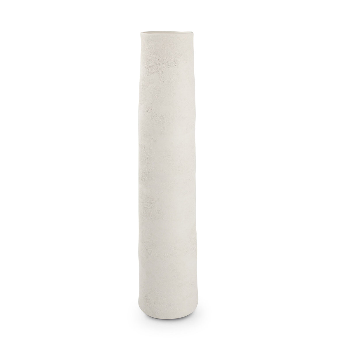 Zdjęcia - Wazon Salt & Pepper  CONE biały stożek wysoki 11,5x50 cm 