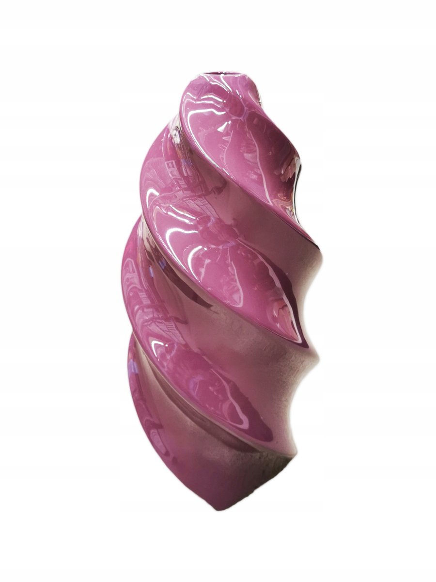 Zdjęcia - Wazon ABC  dekoracyjny ceramiczny fioletowy 41 cm 