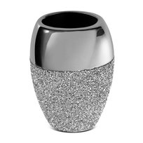 Wazon Dekoracyjny Palmera (01) 14X9X20Cm Srebrny