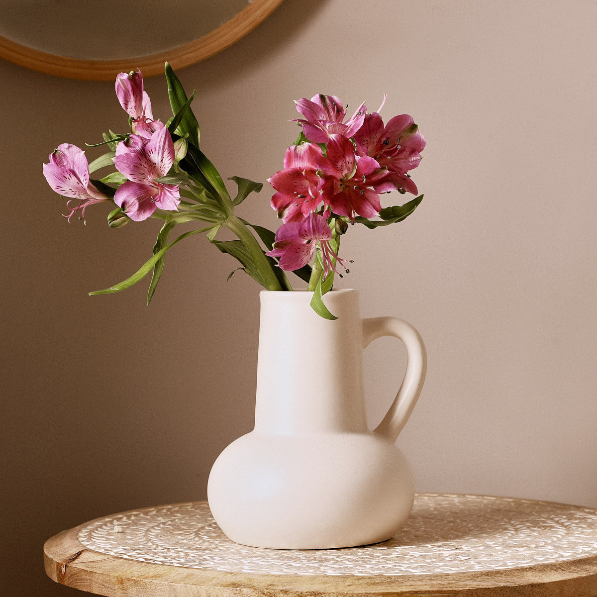 Фото - Ваза Wazon na kwiaty dekoracja MEADOW ceramiczny HOMLA