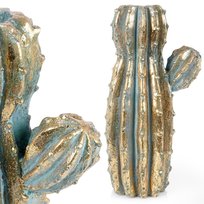 Wazon Na Kwiaty Złoty Kaktus 41,5 cm