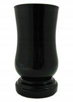 Wazon nagrobkowy czarny ciężki wazony nagrobne