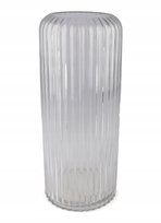 WAZON RAFF szklany przezroczysty wys. 36cm