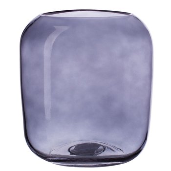Wazon szklany, 17x15x20 cm, granatowy - Altom