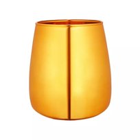 Wazon szklany Ambition Gold Deco 17cm złoty
