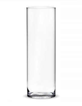 Wazon szklany cylinder świecznik tuba h50 d12 - Koopman