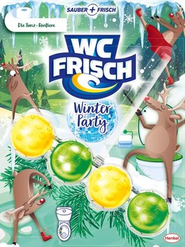 WC Frisch Winter Party Tanz-Rentiere Zawieszka WC 50 g DE - Henkel