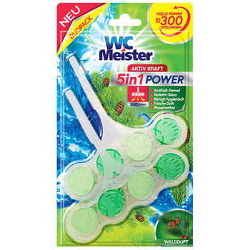 WC Meister DUO AKTIV KRAFT zawieszka do toalety 5w1 - zapach lasu 2x45g - WC Meister