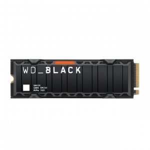 WD_BLACK SN850 2TB M.2 2280 PCIe Gen4 NVMe Gaming SSD z radiatorem - Współpracuje z PlayStation 5 z prędkością odczytu do 7000 MB/s - WD