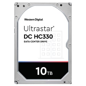 WD Ultrastar DC HC330 WUS721010AL5204 - Vaste schijf - gecodeerd - 10 TB - stażysta - 3,5" - SAS 12Gb/s - 7200 tpm -bufor: 256 MB (0B42258) - ASUS