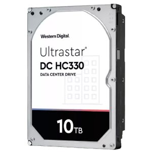 WD Ultrastar DC HC330 WUS721010ALE6L4 - Vaste schijf - gecodeerd - 10 TB - Intern - 3,5" - SATA 6 Gb/s - 7200 tpm - Bufor: 256 MB - Dysk samoszyfrujący (SED) (0B42266) - ASUS