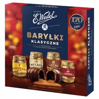 WEDEL Baryłki Z Alkoholem W Czekoladzie Deserowej Classic -  200G Inne