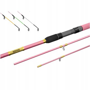 WĘDKA METHOD FEEDER DELPHIN QUEEN RÓŻOWA PINK + 3 SZCZYTÓWKI 360 CM 100 G - Delphin