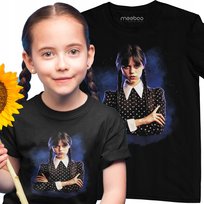 Wednesday Koszulka dla Dziecka Koszulki dla Dzieci  z Nadrukiem 92 Meeboo