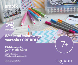 Weekend kolorowego mazania z Creadu | Empik Renoma