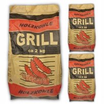 Węgiel drzewny 2 kg x 3 sztuki