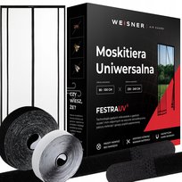 Weisner | Moskitiera Magnetyczna Drzwi Balkonowe Balkonowa Wymiar 80/90/100 x 230/240 WEISNER