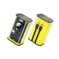 Wekome Wp-345 Vanguard Series - Power Bank 10000 Mah Fast Charging Z Wbudowanym Kablem Usb-C & Lightning Pd 20W + Qc 22.5W (Żółty) Inna marka