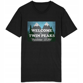 Welcome To Twin Peaks Koszulka Miasteczko - GILDAN