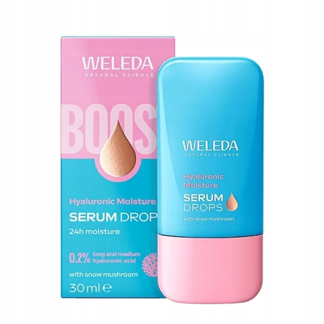 Empik WELEDA Boost Hyaluronic Moisture Serum Drops - Serum do Twarzy 30 ml
