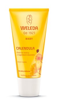 Weleda Calendula, krem do twarzy dla niemowląt z nagietkiem lekarskim, 50 ml - Weleda AG
