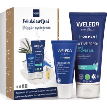 Weleda Men, Active Fresh, Zestaw kosmetyków, 2 szt. - Weleda