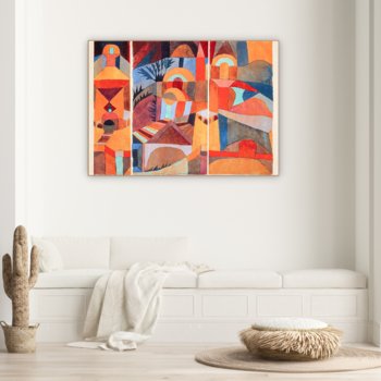 Well Done Shop | Obraz Paul Klee "Ogrody świątynne" | wym. 50x70 cm - Well Done Shop