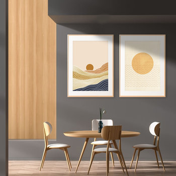 Well Done Shop, Zestaw Sun over the sea, wym. 50x70 cm - Well Done Shop
